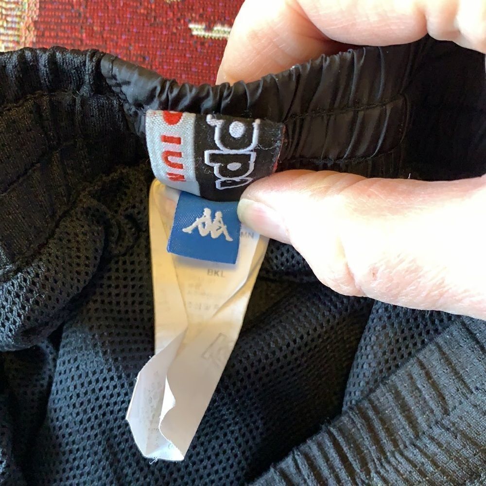 EXCELLENT CONDITION UNISEX MEDIUM KAPPA NYLON JOGGERS - Picture 8 of 9